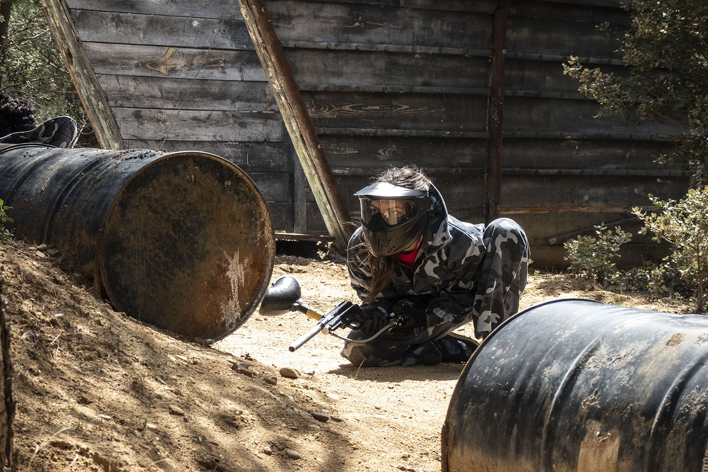 Paintball girl