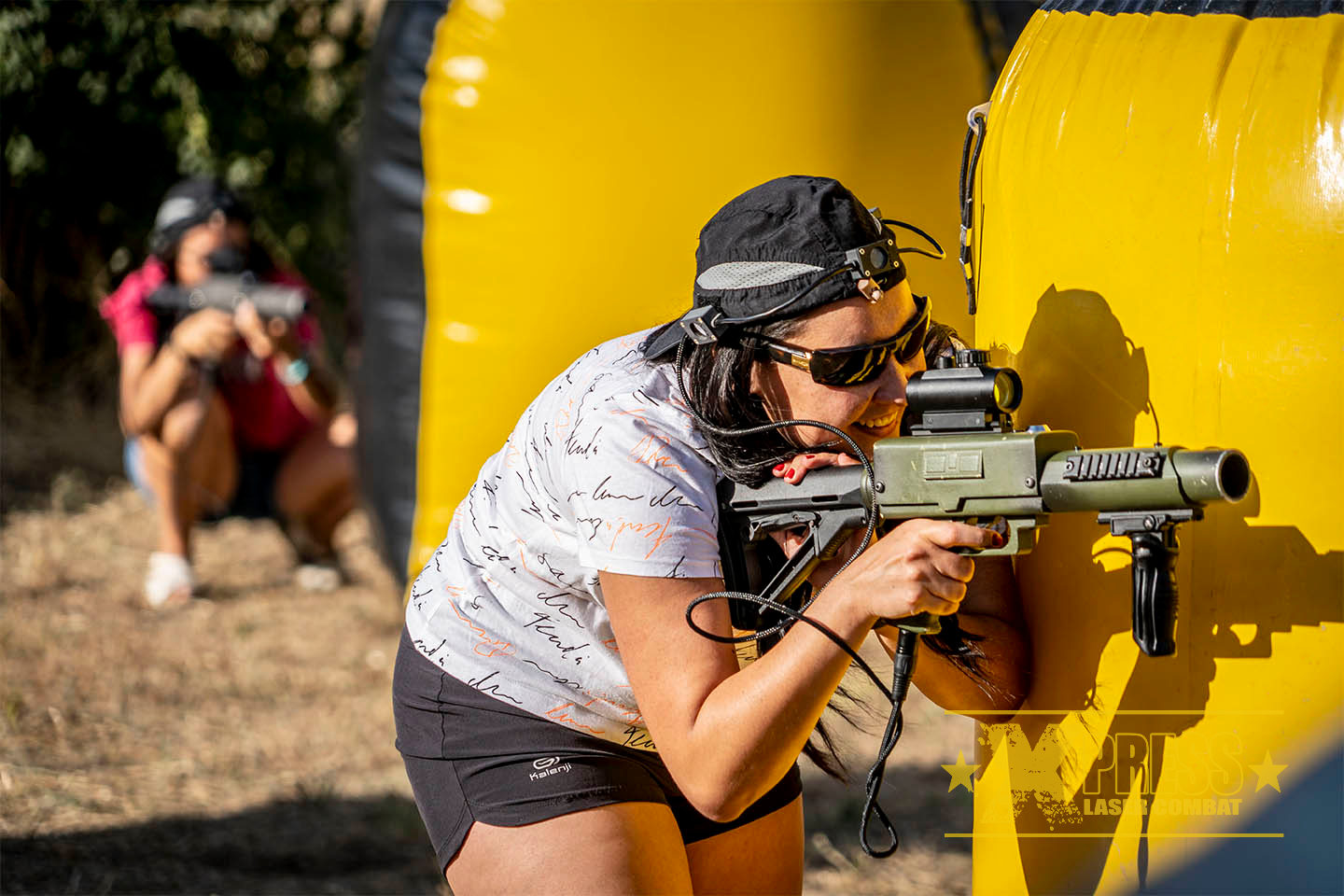 Laser combat gun